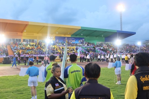 เทศบาลนครแม่สอดขอแสดงความยินดีกับคณะครูและนักเรียนที่คว้ารางวัลการแข่งขันกีฬานักเรียนองค์กรปกครองส่วนท้องถิ่นแห่งประเทศไทย รอบชิงชนะเลิศระดับประเทศ “หอโหวด 101 เกมส์” 