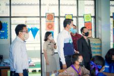 ตรวจเยื่ยมและการจัดการเรียนการสอนของโรงเรียนเทศบาลวัดดอนแก้ว