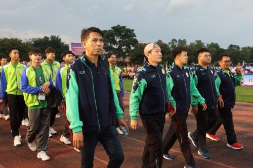 เทศบาลนครแม่สอดขอแสดงความยินดีกับคณะครูและนักเรียนที่คว้ารางวัลการแข่งขันกีฬานักเรียนองค์กรปกครองส่วนท้องถิ่นแห่งประเทศไทย รอบชิงชนะเลิศระดับประเทศ “หอโหวด 101 เกมส์” 