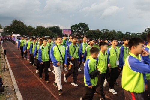 เทศบาลนครแม่สอดขอแสดงความยินดีกับคณะครูและนักเรียนที่คว้ารางวัลการแข่งขันกีฬานักเรียนองค์กรปกครองส่วนท้องถิ่นแห่งประเทศไทย รอบชิงชนะเลิศระดับประเทศ “หอโหวด 101 เกมส์” 