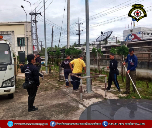 ดับเพลิงนครแม่สอด ร่วมกันทำความสะอาด ปรับปรุงภูมิทัศน์ บริเวณสถานีดับเพลิง นครแม่สอด