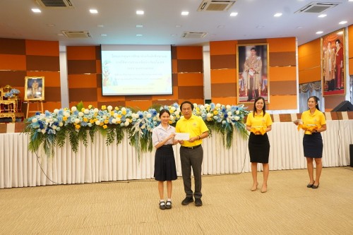 เทศบาลนครแม่สอดจัดกิจกรรมโครงการทุนการศึกษาสำหรับนักศึกษาและการให้ความช่วยเหลือนักเรียนในเขตเทศบาลนครแม่สอด ประจำปีงบประมาณ 2567