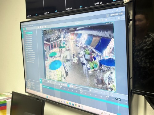 เจ้าหน้าที่กองยุทธศาสตร์และงบประมาณ ดำเนินการตามคำขอใช้ข้อมูลจากกล้องวงจรปิด