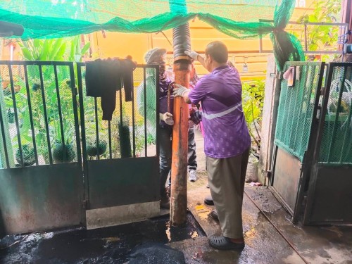 ตามที่เจ้าหน้าที่ภาคสนามกองช่างสุขาภิบาล ได้ออกปฏิบัติงานตามคำร้องทั่วไป