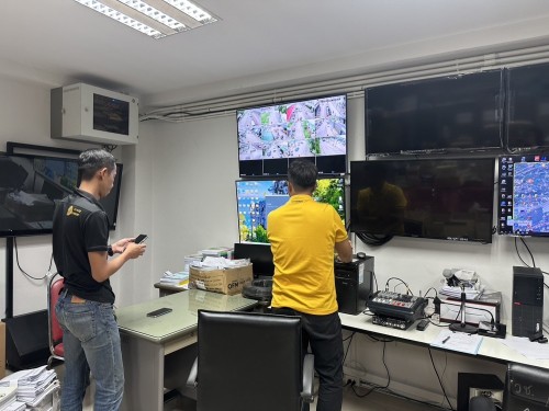 เจ้าหน้าที่กองยุทธศาสตร์และงบประมาณ ดำเนินการตามคำขอใช้ข้อมูลจากกล้องวงจรปิด