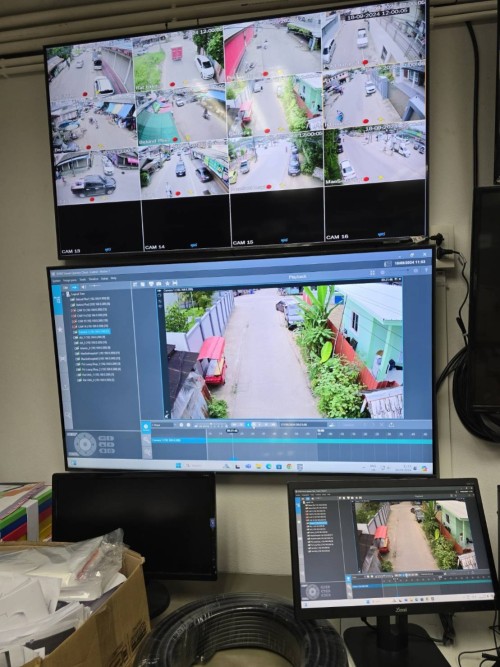 เจ้าหน้าที่กองยุทธศาสตร์และงบประมาณ ดำเนินการตามคำขอใช้ข้อมูลจากกล้องวงจรปิด