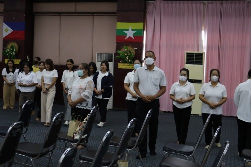 กองการเจ้าหน้าที่ จัดโครงการฝึกอบรมส่งเสริมคุณธรรมจริยธรรมบุคลากรในสังกัดเทศบาลนครแม่สอด 