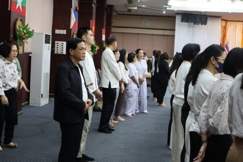 กองการเจ้าหน้าที่ จัดโครงการฝึกอบรมส่งเสริมคุณธรรมจริยธรรมบุคลากรในสังกัดเทศบาลนครแม่สอด 