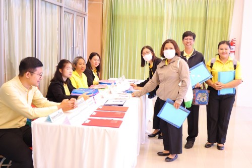 กองการเจ้าหน้าที่ จัดงาน โครงการอบรมเชิงปฏิบัติการพนักงานครูและบุคลากรทางการศึกษา ประจำปีงบประมาณ 2567