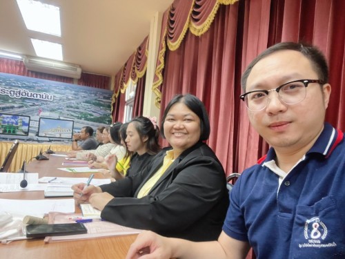 กองยุทธศาสตร์และงบประมาณ เข้าร่วมประชุมเจ้าหน้าที่ผู้จัดทำฎีกาและผู้ปฏิบัติงานด้านพัสดุทุกส่วนงานในสังกัดเทศบาลนครแม่สอด