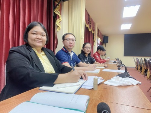 กองยุทธศาสตร์และงบประมาณ เข้าร่วมประชุมเจ้าหน้าที่ผู้จัดทำฎีกาและผู้ปฏิบัติงานด้านพัสดุทุกส่วนงานในสังกัดเทศบาลนครแม่สอด