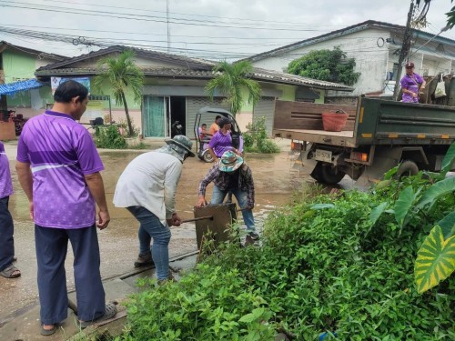 เจ้าหน้าที่ภาคสนามกองช่างสุขาภิบาล ได้ออกปฏิบัติงานตามคำร้องทั่วไป              