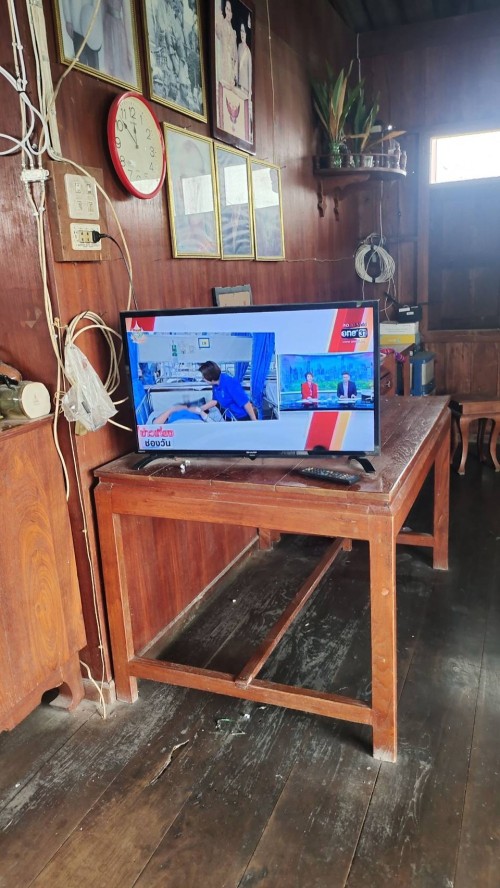 เจ้าหน้าที่กองยุทธศาสตร์และงบประมาณ ดำเนินการตามคำร้องขอติดตั้งเคเบิ้ลทีวี เพื่อการศึกษาเทศบาลนครแม่สอด