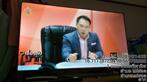 เจ้าหน้าที่กองยุทธศาสตร์และงบประมาณ ดำเนินการตามคำร้องขอติดตั้งเคเบิ้ลทีวี เพื่อการศึกษาเทศบาลนครแม่สอด