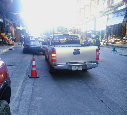 ประชาสัมพันธ์เคลื่อนที่ขอความร่วมมืองดปล่อยโคมลอย  จุดพลุ ประทัด และดอกไม้ไฟ ในเทศกาลลอยกระทง