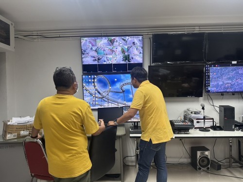  เจ้าหน้าที่กองยุทธศาสตร์และงบประมาณ ดำเนินการตามคำขอใช้ข้อมูลจากกล้องวงจรปิด