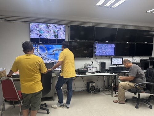  เจ้าหน้าที่กองยุทธศาสตร์และงบประมาณ ดำเนินการตามคำขอใช้ข้อมูลจากกล้องวงจรปิด