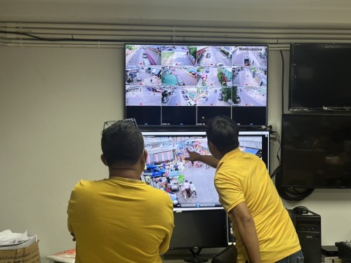  เจ้าหน้าที่กองยุทธศาสตร์และงบประมาณ ดำเนินการตามคำขอใช้ข้อมูลจากกล้องวงจรปิด