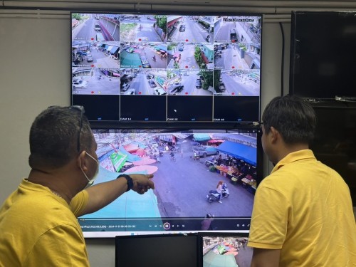  เจ้าหน้าที่กองยุทธศาสตร์และงบประมาณ ดำเนินการตามคำขอใช้ข้อมูลจากกล้องวงจรปิด