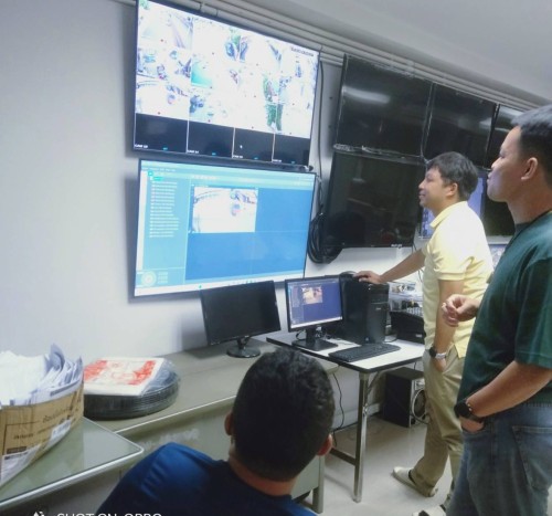 เจ้าหน้าที่กองยุทธศาสตร์และงบประมาณ ดำเนินการตามคำขอใช้ข้อมูลจากกล้องวงจรปิด