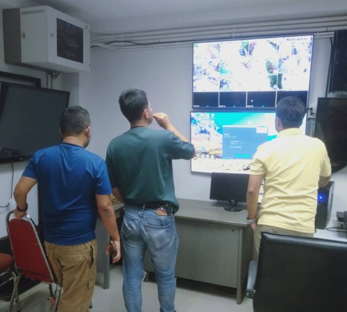 เจ้าหน้าที่กองยุทธศาสตร์และงบประมาณ ดำเนินการตามคำขอใช้ข้อมูลจากกล้องวงจรปิด