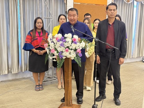 กองการศึกษา จัดโครงการส่งเสริมระบบและติดตามกระบวนการพัฒนาเด็ก ประจำปีงบประมาณ พ.ศ.2568