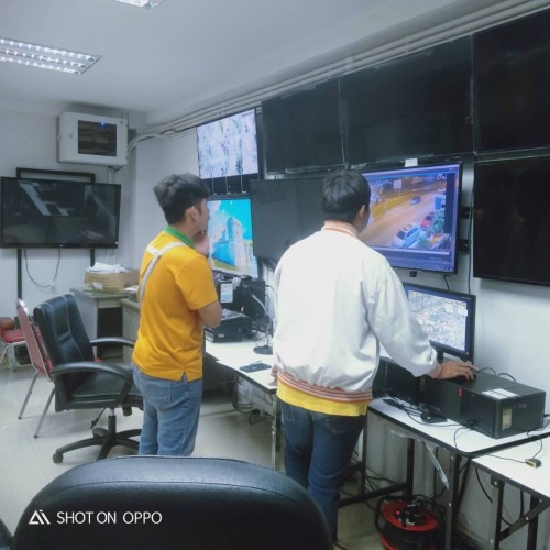 เจ้าหน้าที่กองยุทธศาสตร์และงบประมาณ ดำเนินการตามคำขอใช้ข้อมูลจากกล้องวงจรปิด