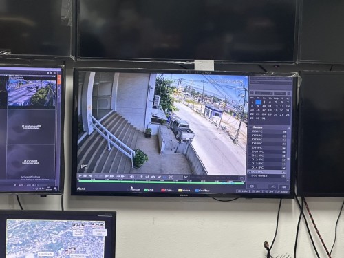 เจ้าหน้าที่กองยุทธศาสตร์และงบประมาณ ดำเนินการตามคำขอใช้ข้อมูลจากกล้องวงจรปิด