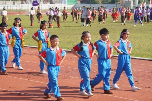 เทศบาลนครแม่สอดจัดกิจกรรมโครงการแข่งขันกีฬานักเรียนกลุ่มโรงเรียนในสังกัดเทศบาลนครแม่สอด