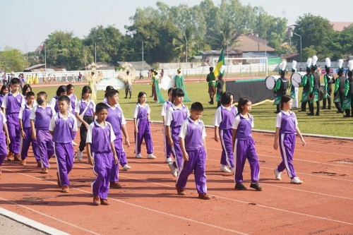 เทศบาลนครแม่สอดจัดกิจกรรมโครงการแข่งขันกีฬานักเรียนกลุ่มโรงเรียนในสังกัดเทศบาลนครแม่สอด