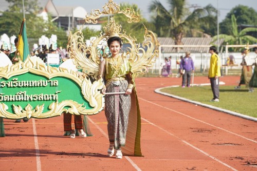 เทศบาลนครแม่สอดจัดกิจกรรมโครงการแข่งขันกีฬานักเรียนกลุ่มโรงเรียนในสังกัดเทศบาลนครแม่สอด