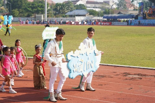 เทศบาลนครแม่สอดจัดกิจกรรมโครงการแข่งขันกีฬานักเรียนกลุ่มโรงเรียนในสังกัดเทศบาลนครแม่สอด