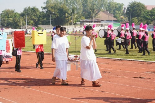 เทศบาลนครแม่สอดจัดกิจกรรมโครงการแข่งขันกีฬานักเรียนกลุ่มโรงเรียนในสังกัดเทศบาลนครแม่สอด