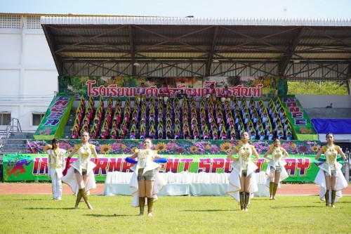 เทศบาลนครแม่สอดจัดกิจกรรมโครงการแข่งขันกีฬานักเรียนกลุ่มโรงเรียนในสังกัดเทศบาลนครแม่สอด