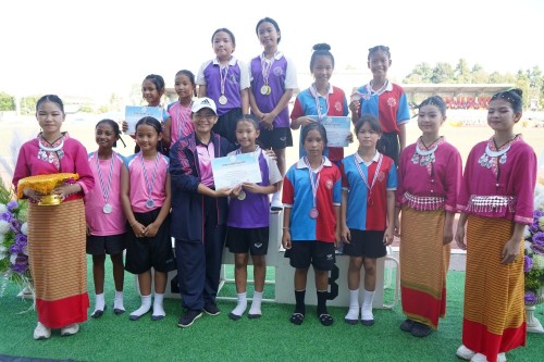 เทศบาลนครแม่สอดจัดกิจกรรมโครงการแข่งขันกีฬานักเรียนกลุ่มโรงเรียนในสังกัดเทศบาลนครแม่สอด