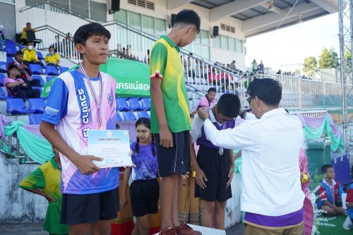 เทศบาลนครแม่สอดจัดกิจกรรมโครงการแข่งขันกีฬานักเรียนกลุ่มโรงเรียนในสังกัดเทศบาลนครแม่สอด