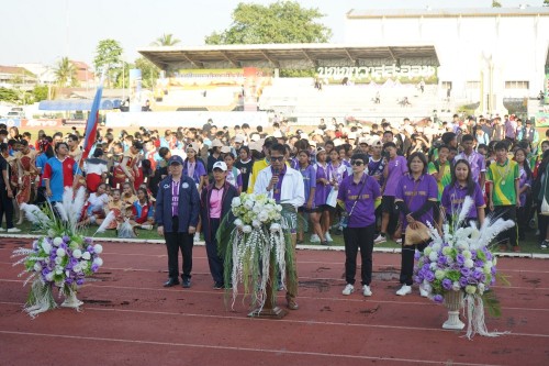 เทศบาลนครแม่สอดจัดกิจกรรมโครงการแข่งขันกีฬานักเรียนกลุ่มโรงเรียนในสังกัดเทศบาลนครแม่สอด