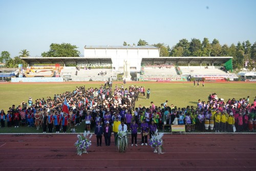 เทศบาลนครแม่สอดจัดกิจกรรมโครงการแข่งขันกีฬานักเรียนกลุ่มโรงเรียนในสังกัดเทศบาลนครแม่สอด