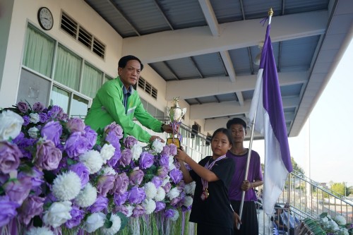เทศบาลนครแม่สอดจัดกิจกรรมโครงการแข่งขันกีฬานักเรียนกลุ่มโรงเรียนในสังกัดเทศบาลนครแม่สอด