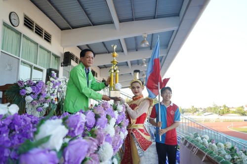 เทศบาลนครแม่สอดจัดกิจกรรมโครงการแข่งขันกีฬานักเรียนกลุ่มโรงเรียนในสังกัดเทศบาลนครแม่สอด