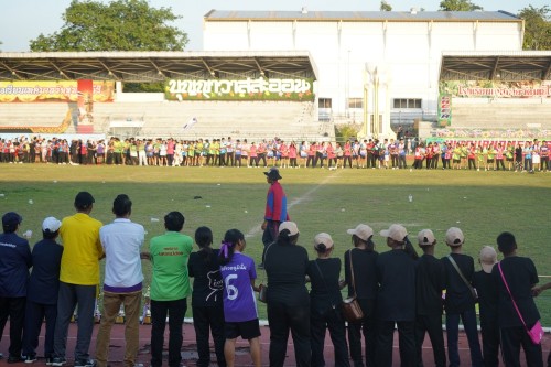 เทศบาลนครแม่สอดจัดกิจกรรมโครงการแข่งขันกีฬานักเรียนกลุ่มโรงเรียนในสังกัดเทศบาลนครแม่สอด