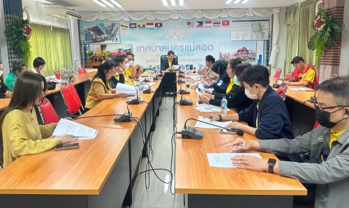ฝ่ายศึกษานิเทศก์ กองการศึกษา จัดประชุมการประกวดแข่งขันทักษะทางวิชาการเทศบาลนครแม่สอด ประจำปี 2568