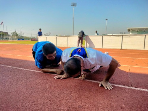 ดับเพลิงนครแม่สอด จัดโครงการทดสอบสมรรถภาพทางกาย ครั้งที่ 1 ประจำปี 2568