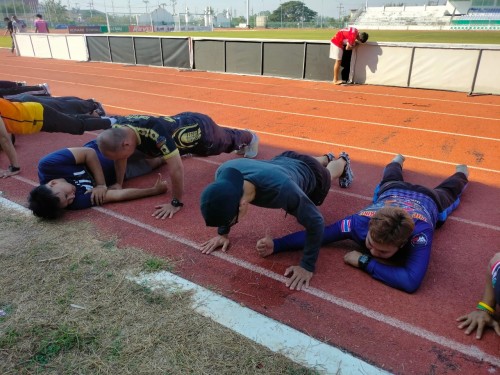 ดับเพลิงนครแม่สอด จัดโครงการทดสอบสมรรถภาพทางกาย ครั้งที่ 1 ประจำปี 2568