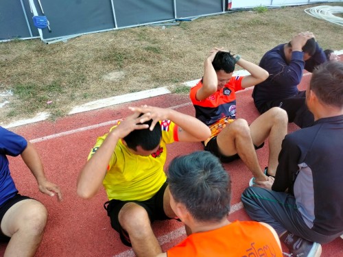 ดับเพลิงนครแม่สอด จัดโครงการทดสอบสมรรถภาพทางกาย ครั้งที่ 1 ประจำปี 2568