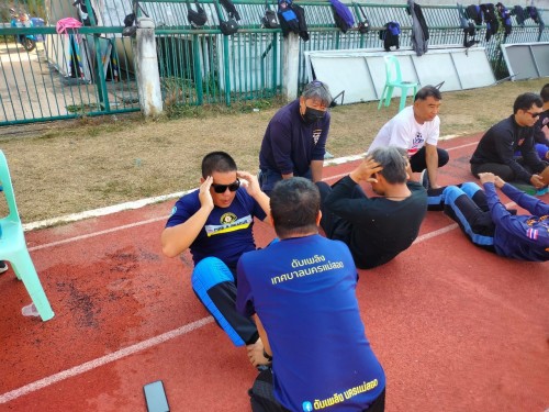 ดับเพลิงนครแม่สอด จัดโครงการทดสอบสมรรถภาพทางกาย ครั้งที่ 1 ประจำปี 2568