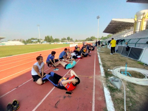 ดับเพลิงนครแม่สอด จัดโครงการทดสอบสมรรถภาพทางกาย ครั้งที่ 1 ประจำปี 2568