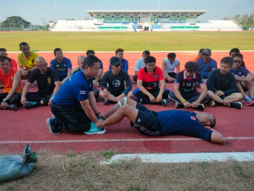 ดับเพลิงนครแม่สอด จัดโครงการทดสอบสมรรถภาพทางกาย ครั้งที่ 1 ประจำปี 2568