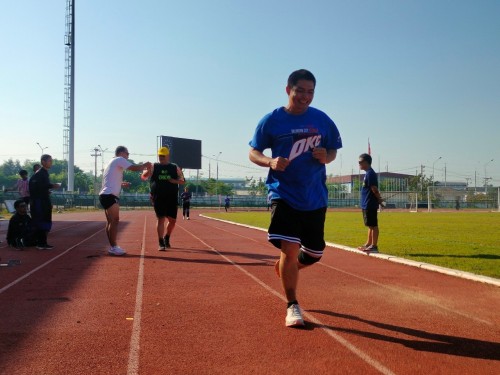 ดับเพลิงนครแม่สอด จัดโครงการทดสอบสมรรถภาพทางกาย ครั้งที่ 1 ประจำปี 2568