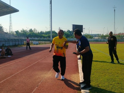 ดับเพลิงนครแม่สอด จัดโครงการทดสอบสมรรถภาพทางกาย ครั้งที่ 1 ประจำปี 2568